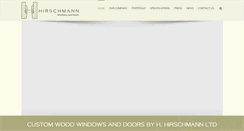 Desktop Screenshot of hhirschmannltd.com